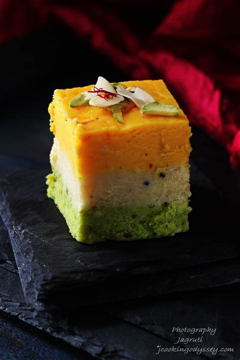 KESAR, BADAM, PISTA BARFI/BARFEE | J Cooking Odyssey