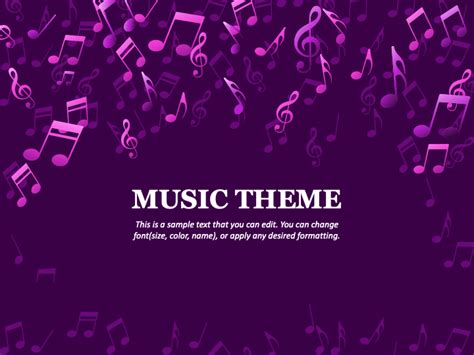 Music Presentation Theme - Free Download | PowerPoint Template & Google Slides