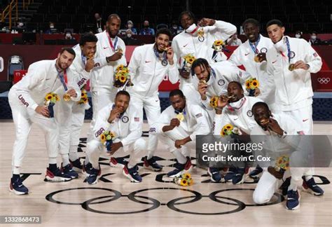 U.S. Mens Olympic Basketball Team Photos and Premium High Res Pictures ...