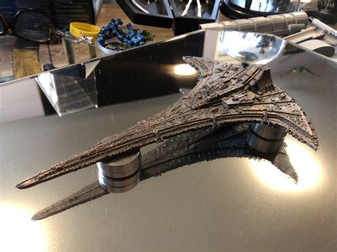 The ‘Destiny’ from Stargate Universe. 3D printed in PLA in a Makerbot ...