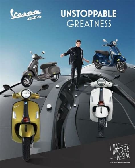 Vespa GTS launched in several color schemes | BMPlus