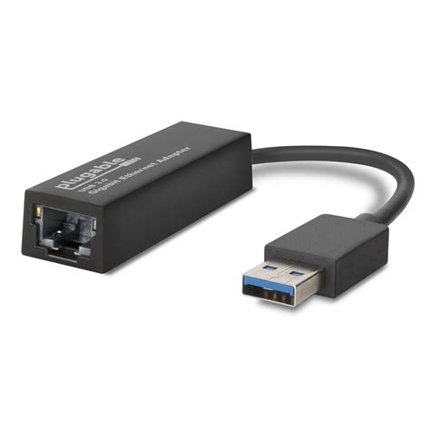 Plugable USB to Ethernet Adapter, USB 3.0 to Gigabit Ethernet, Supports Windows 11, 10, 8.1, 7 ...