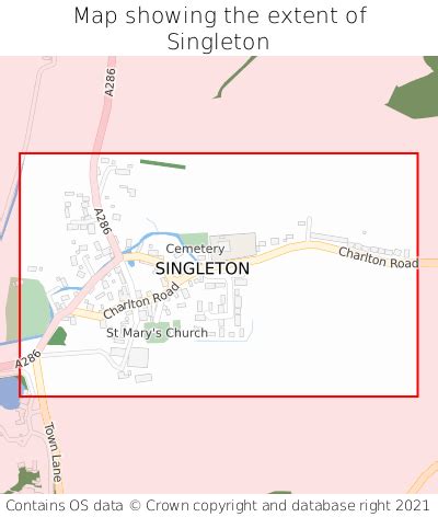 Where is Singleton? Singleton on a map