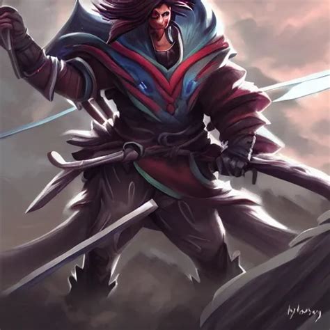 yasuo nightbringer skin digital painting | Stable Diffusion | OpenArt