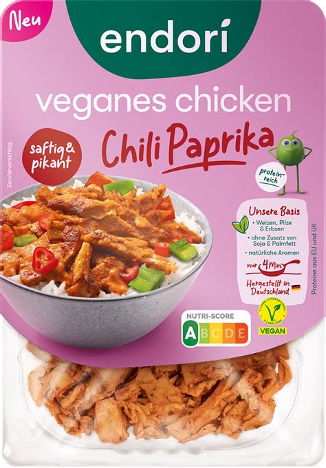 endori veganes Chicken Chili-Paprika | endori