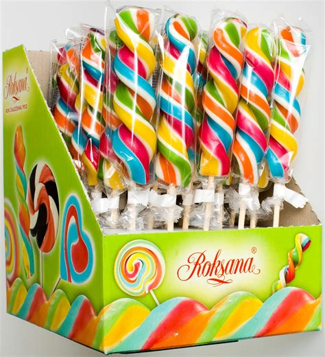 Buy Swirl Lollipops 60g in Strzyzow from Cukiernicza Spoldzielnia Roksana. Made in Poland