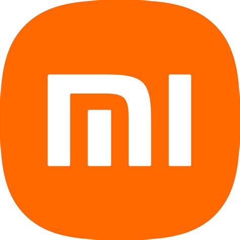 Xiaomi logo in transparent PNG and vectorized SVG formats