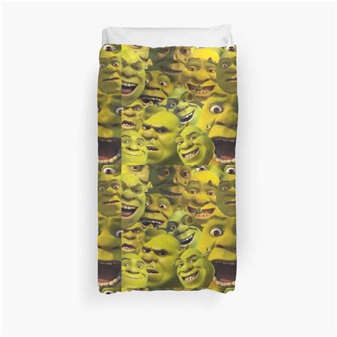 "Shrek Collection" Duvet Covers by James Mclean | Redbubble