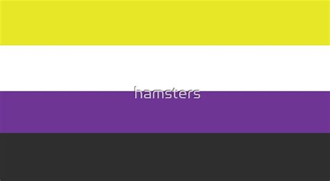 "Non-Binary Flag" Stickers by hamsters | Redbubble