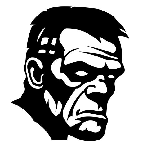 Frankenstein Silhouette SVG File: Instant Download for Cricut, Silhouette, Laser Machines