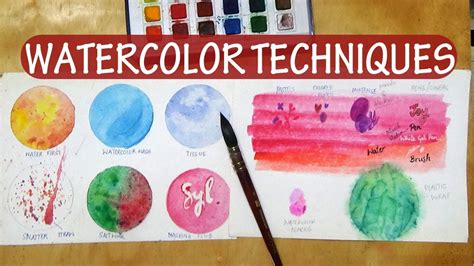 Watercolor Techniques for Beginners - YouTube