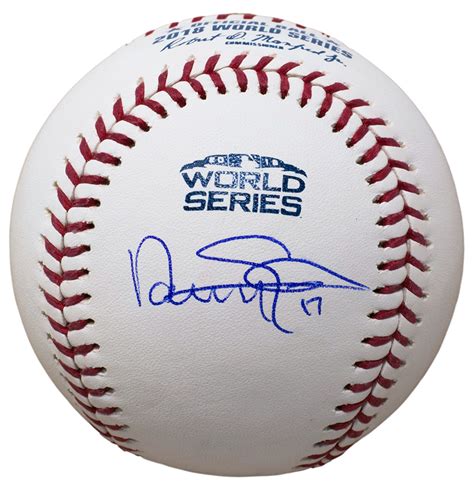 Nathan Eovaldi Autographed Official 2018 World Series Baseball - KBK Sports