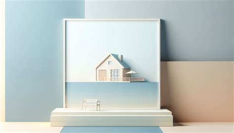 Minimalist House Art HD Desktop Wallpaper by QuantumCurator