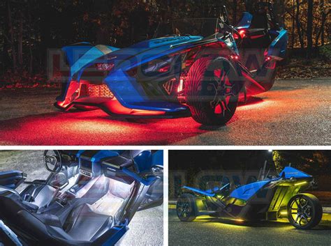 Control Bluetooth Advanced Million Color Polaris Slingshot LED Lights ...