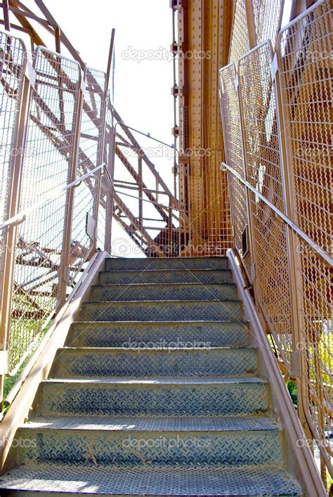 Stairs of the Eiffel Tower — Stock Photo © Siempreverde #13236614