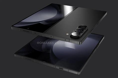 Samsung Galaxy Z Fold 6 Leaked Renders Hint at Rectangular Design With Slightly Curved Edges ...