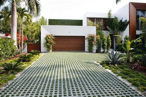 easyblock driveway with concrete block artificial grass inserts ...