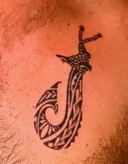 Hawaiian Fish Hook tattoo respect for the water water man | Hook ...