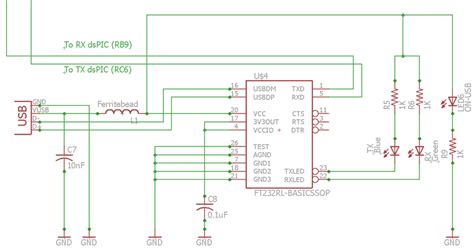 Schematic of the USB to UART bridge (FT323RL). The points RXD (Data... | Download Scientific Diagram