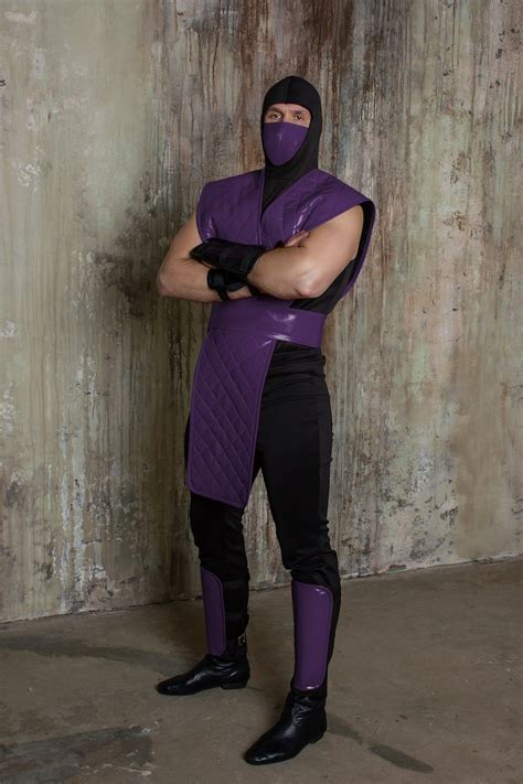 Mortal Kombat Cosplay Costume Rain Costume With Vest and - Etsy