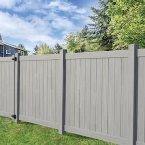 Vinyl Fence Panels - Vinyl Fencing - The Home Depot