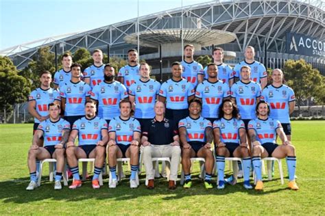 2024 NSW BLUES State Of Origin Rugby Team Laminated Poster, Nrl ...