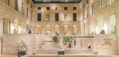 Inside The Louvre Museum, Paris Photo, Stock Photo of Inside the Louvre ...