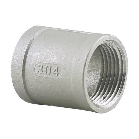 Ss304 Stainless Steel Coupling at Rs 50/piece | Stainless Steel Coupler ...