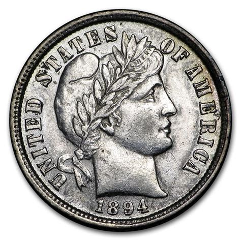 Buy 1894 Barber Dime AU-58 | APMEX