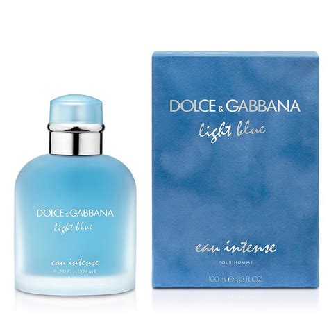 Dolce & Gabbana Light Blue Eau Intense Pour Homme EDP 100 ml. กล่องซีล | Shopee Thailand