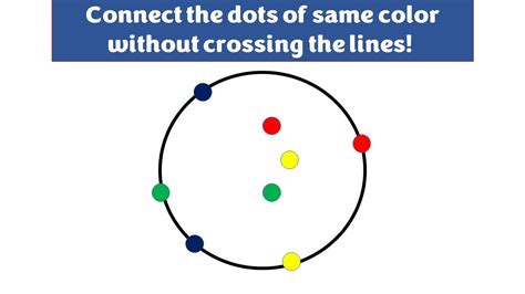 Connect The Dots of Same Color Puzzle #simplylogical #connectdots - YouTube