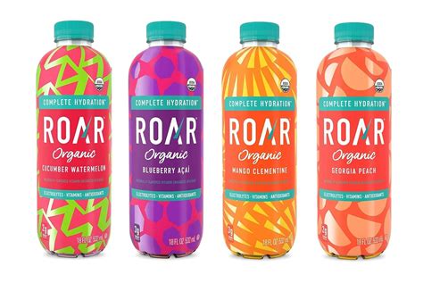 Amazon.com : Roar Organic Electrolyte Infusions - 4-Flavor Variety Pack - with Antioxidants, B ...