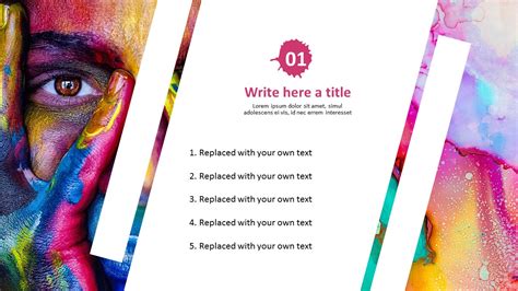 Art - PowerPoint Template Free