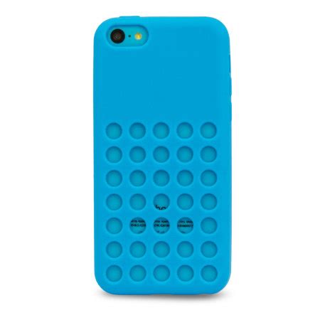 Circle Case for Apple iPhone 5C - Blue