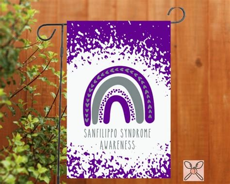 Sanfilippo Syndrome Awareness Garden Flag Welcome Sign New - Etsy