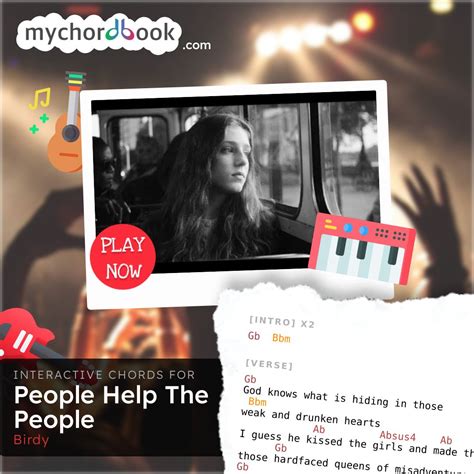 Birdy - People Help The People Chords