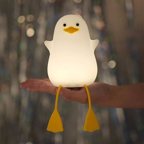 YuanDian Cute Duck Night Light, Gifts for Women Teen Girls Baby,Night ...