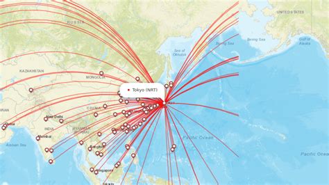 Find all direct flights to Narita Airport in Tokyo - Directflights.com