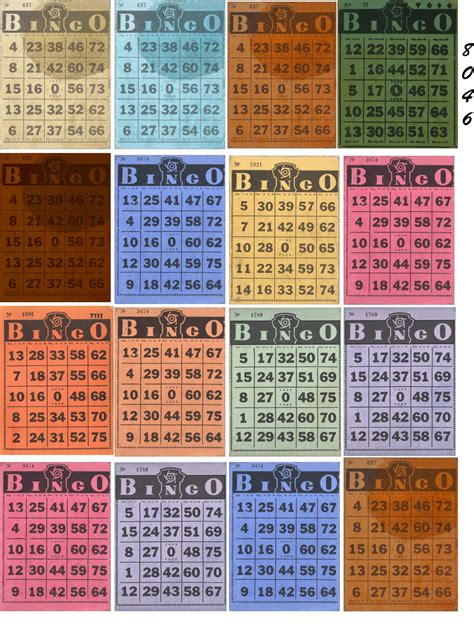 Bingo Cards 16 Free Stock Photo - Public Domain Pictures