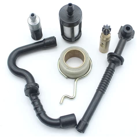 Oil Pump Worm Gear Fuel Oil Hose Filter Service Kit For STIHL MS180 ...