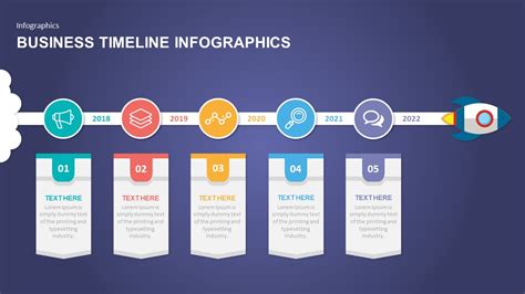 Free Business Timeline Infographic PowerPoint and Google Slides