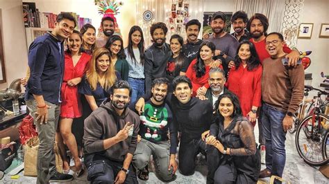 Ram Charan, Allu Arjun, Niharika celebrate Christmas with cousins ...