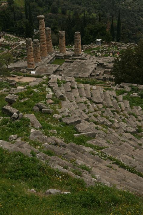 Greece Delphi Ruins Free Stock Photo - Public Domain Pictures