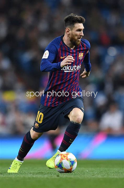 Lionel Messi Barcelona v Real Madrid Copa del Rey 2019 Images ...