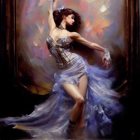 Dancer - oil painting by CoconArts on DeviantArt