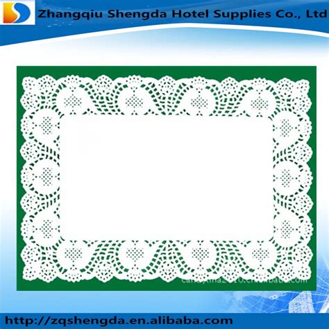 Square Paper Doilies Tray Doilies White Round Table Paper Doily Paper Palcemat Mat - Buy Ivory ...