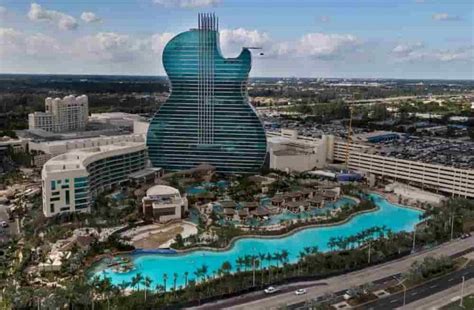 Una guitarra gigante: así es el Hard Rock Hotel de Miami - Música News