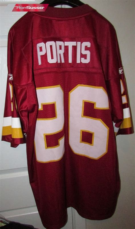 NFL Washington Redskins Clinton Portis #26 Jersey by Reebok Size XL Length +2 EUC Sewn ...