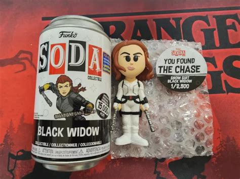 MARVEL BLACK WIDOW Funko Soda Chase Wonderous/Wondercon Exclusive $34.99 - PicClick