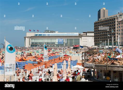 Ostend beach, Belgium Stock Photo - Alamy